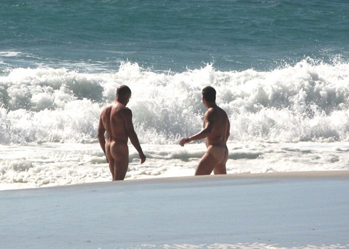 Plage naturiste gay de Sandy Bay, Le Cap (Afrique du Sud). © 2006 Stéphane Leroy.